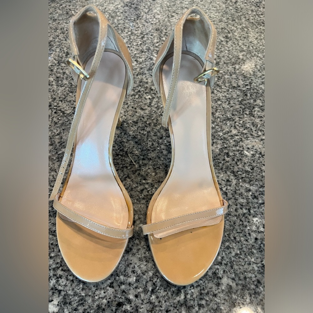 Stuart Weitzman Nudist Sandals 4 inch heel